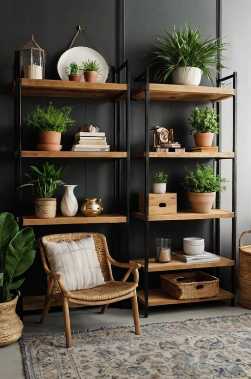 Open Shelving Storage