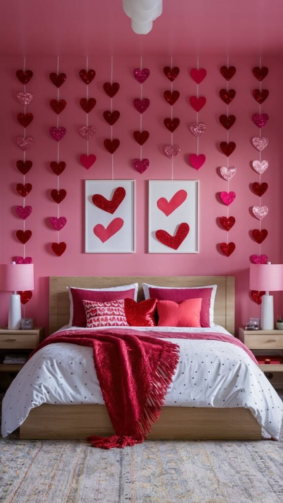 Paper Heart Garlands