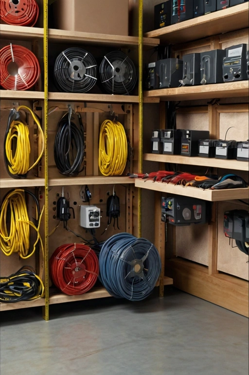 Power Outlets and Cord Management