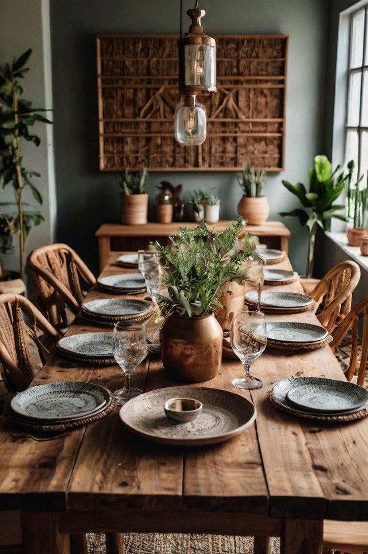 20+ Stunning Boho Dining Room Ideas to Elevate Your Space