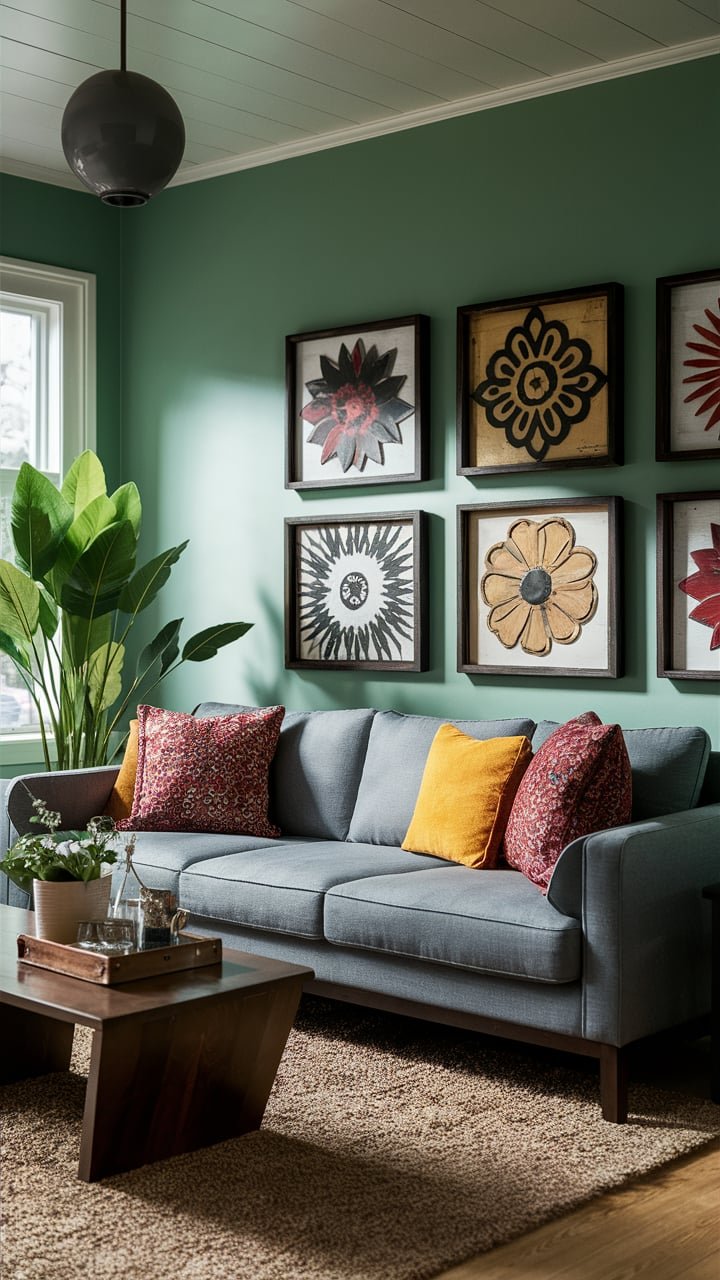 21 Creative Wall Decor Ideas for a Stylish Family Room