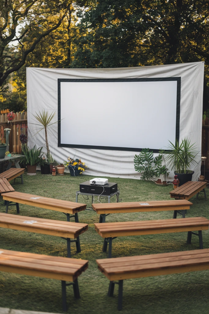 Set Up an Outdoor Theatre