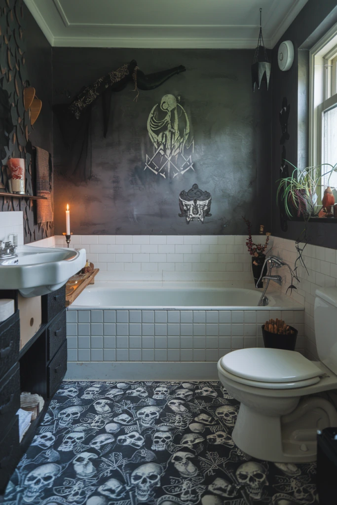 Skull and Bone Decor