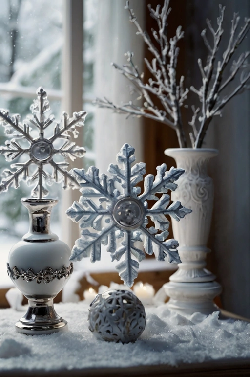 Snow-Inspired Decor