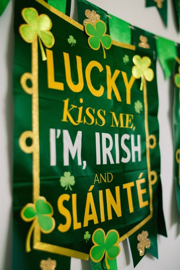 St. Patrick’s Day Banner
