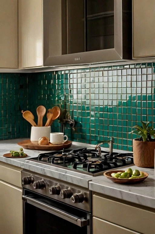 Statement Backsplash