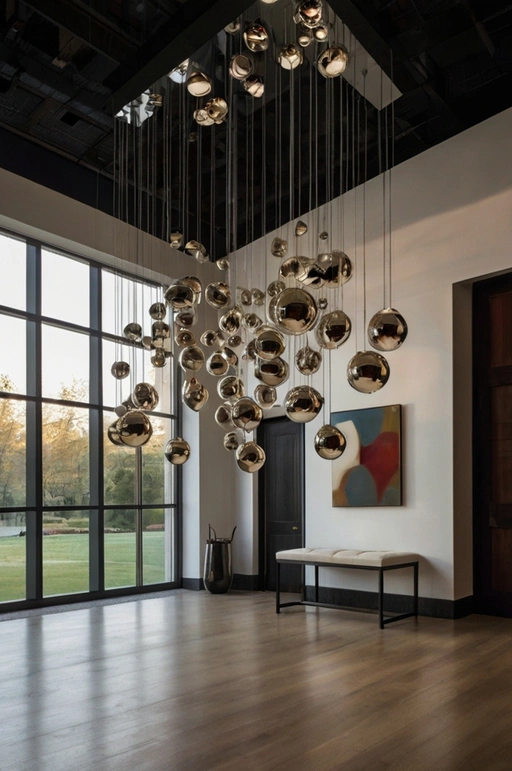 Suspended Art Installation