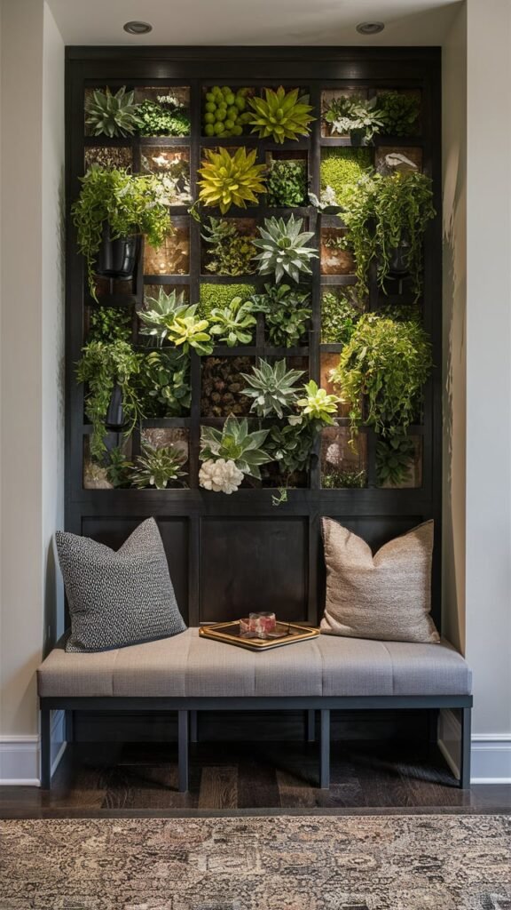 Terrarium Wall Installation