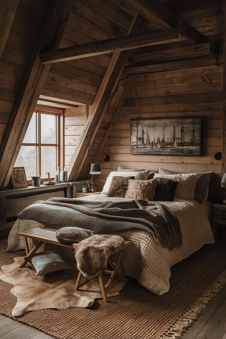 23+ Cozy Cabin Bedroom Ideas for a Rustic Retreat