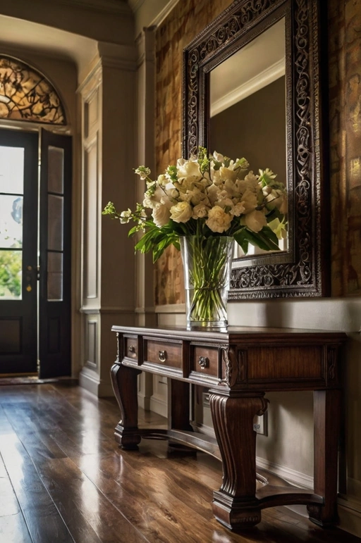 Traditional Console Table