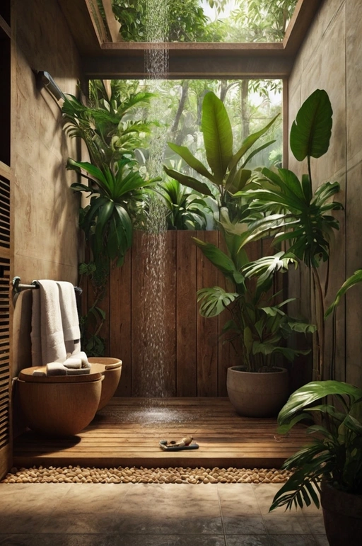 Tropical Oasis Shower