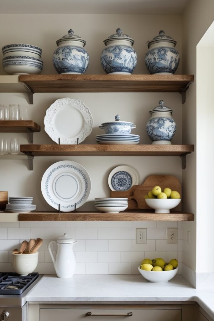 Use Open Shelving