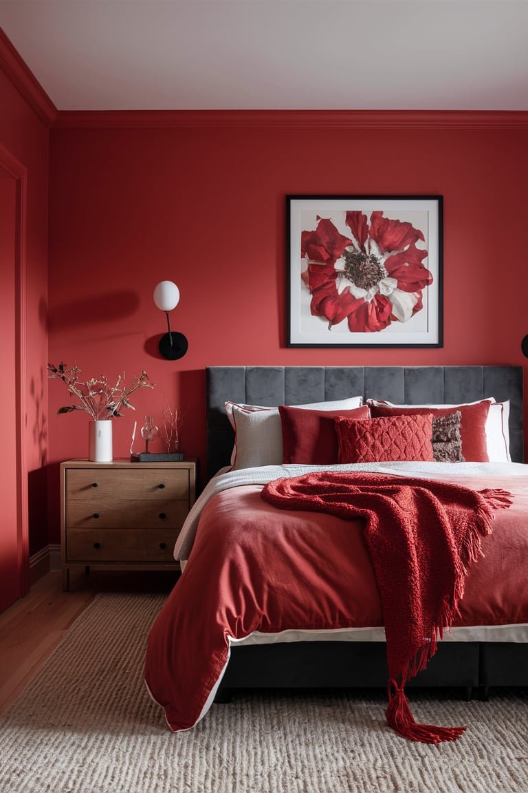 19 Color Drenching Bedroom Ideas for a Bold Unified Look
