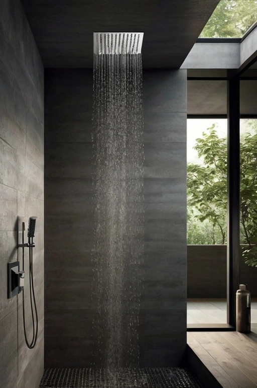 Walk-In Rain Shower