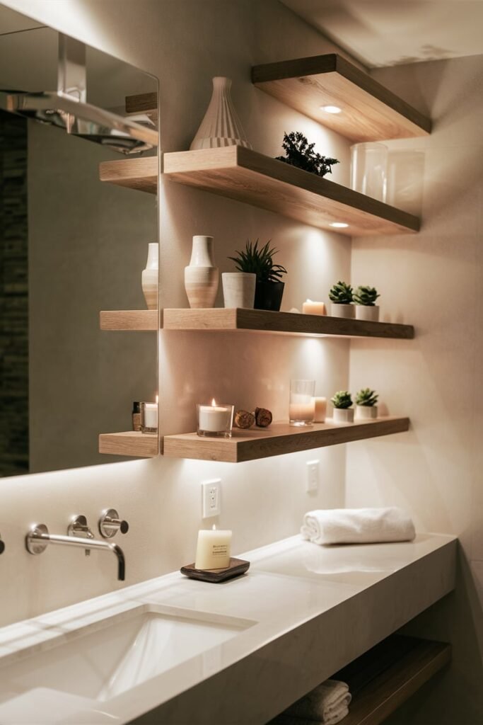 Wall-Mounted Shelves