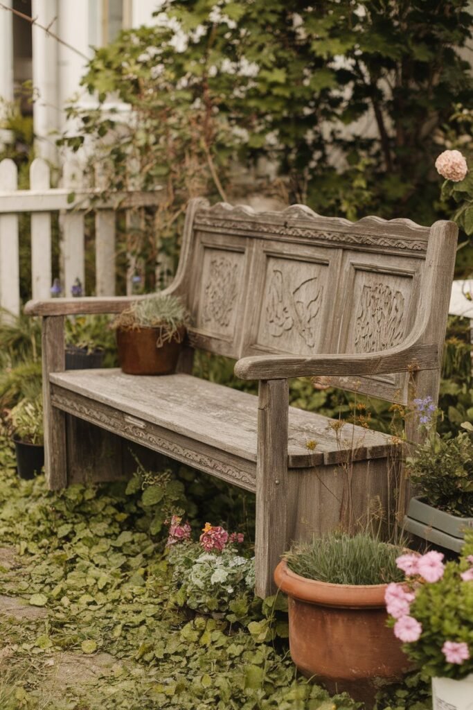 A Vintage Garden Bench