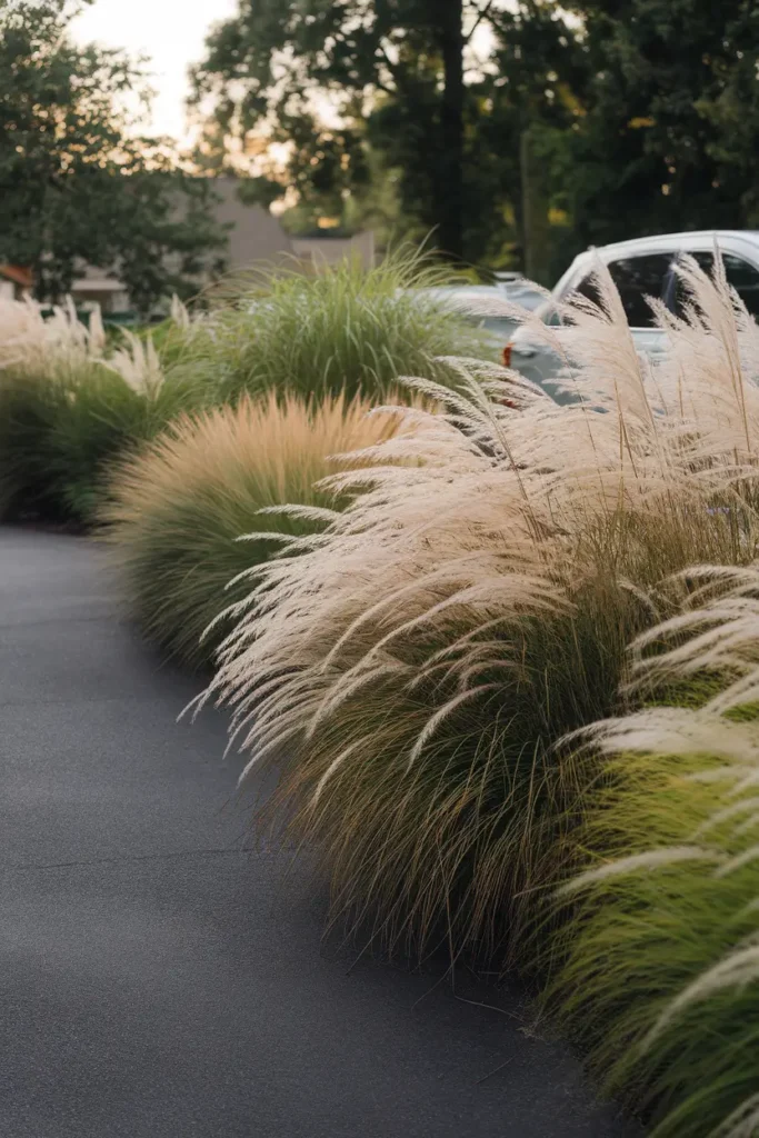 Add Ornamental Grasses for Soft Textures