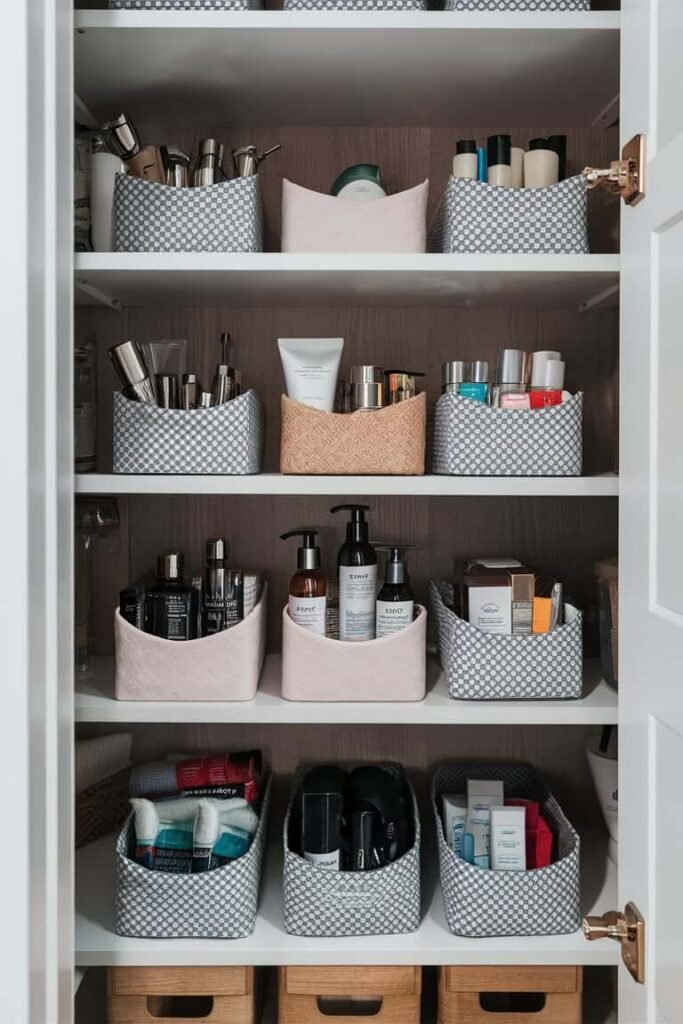 Add Small Bins for Travel-Sized Products