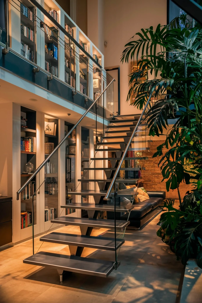 Add a Floating Staircase
