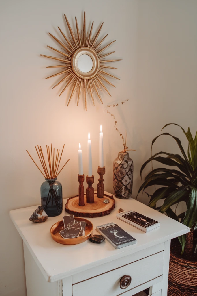 Altar or Sacred Space Setup