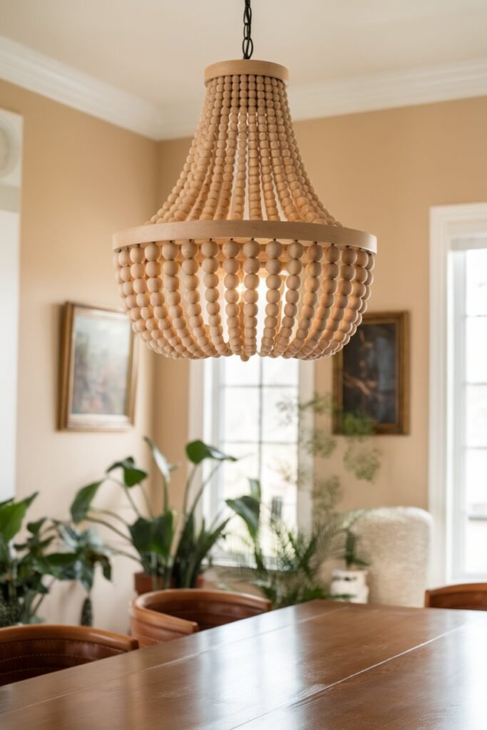 Beaded Chandelier