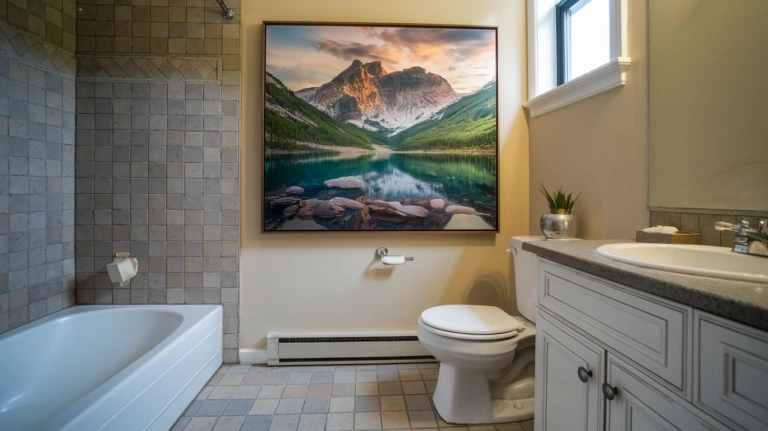 Beautiful Bathroom Artwork Ideas