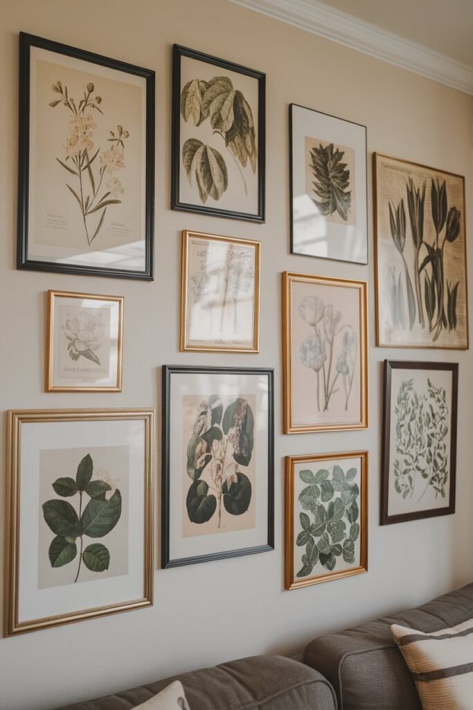Botanical Gallery Wall