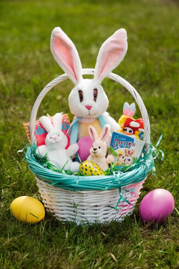Bunny-Themed Basket
