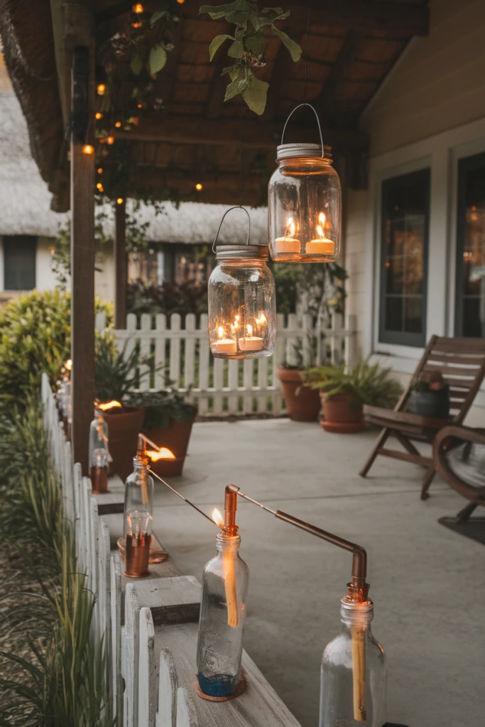 Candle Lanterns & DIY Torches