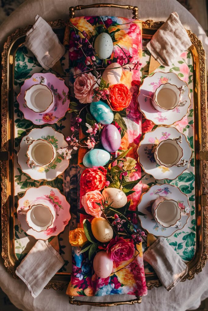 Cottagecore Easter Tray