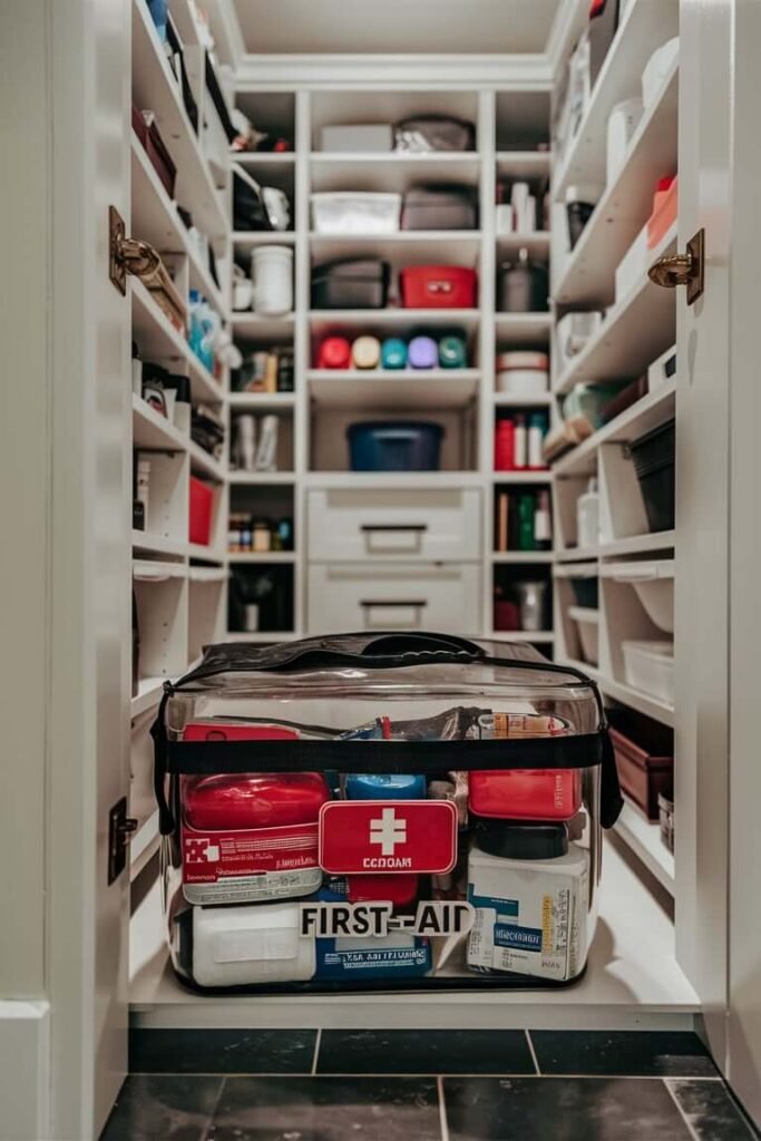 Create a First-Aid Kit Section
