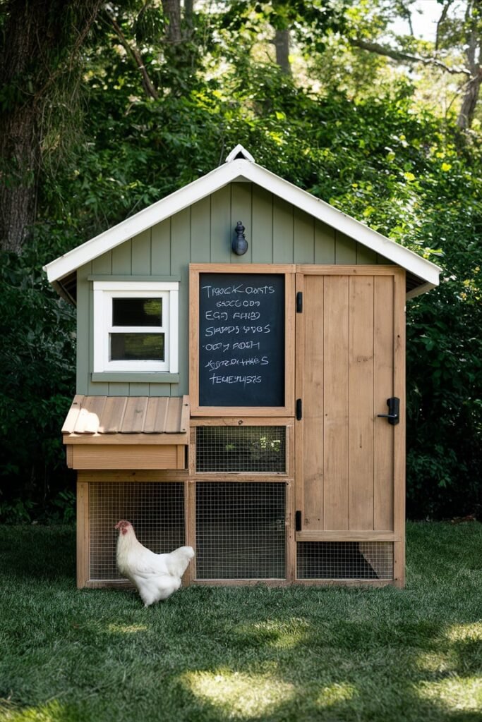 DIY Chalkboard for Record-Keeping