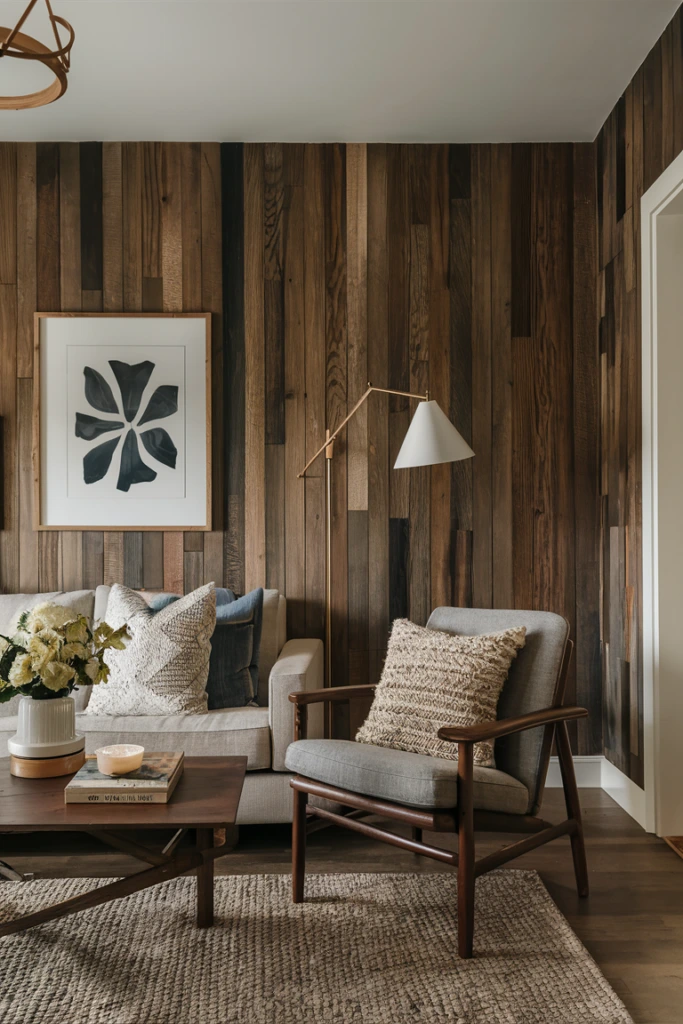 DIY Wood Wall Paneling