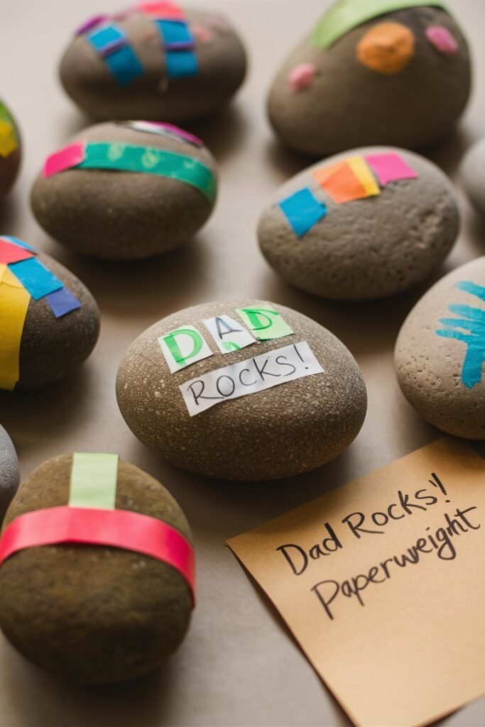Dad Rocks! Paperweight