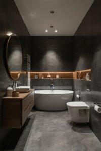 21 Dark Grey Bathroom Ideas: Stylish & Modern Design Inspiration