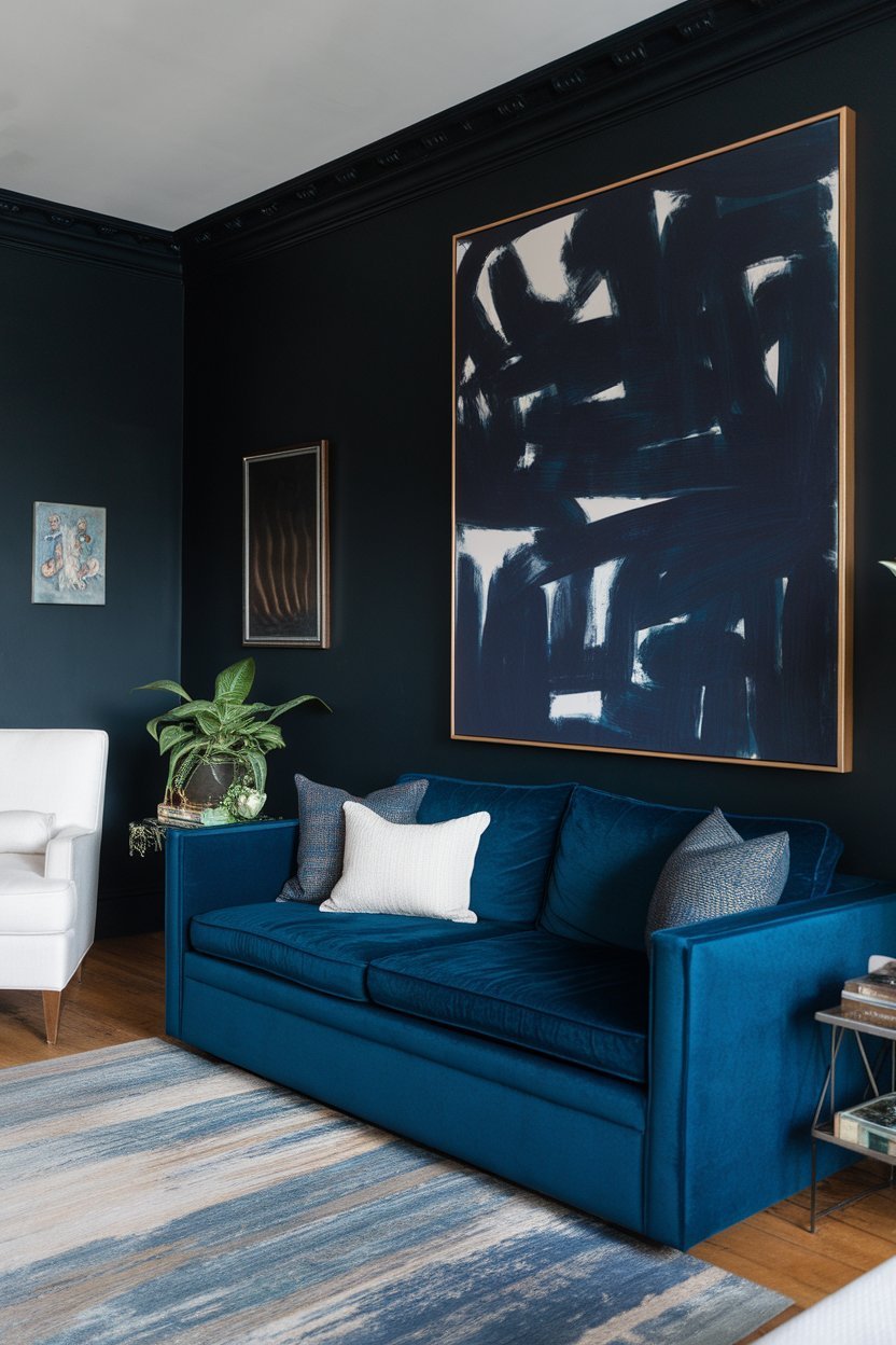 22+ Stunning Blue Couch Living Room Ideas for a Stylish Space
