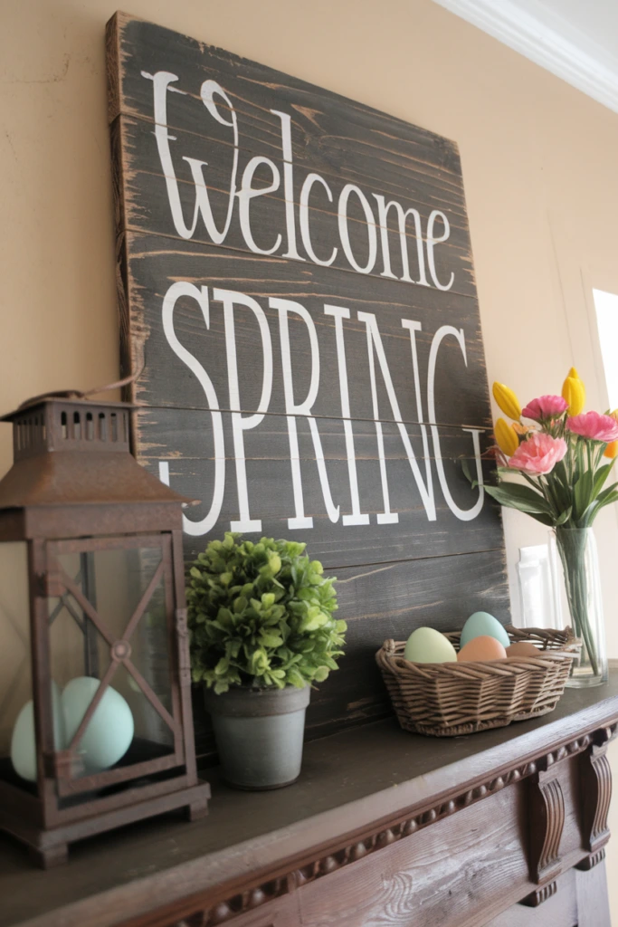 Distressed Wooden Signs