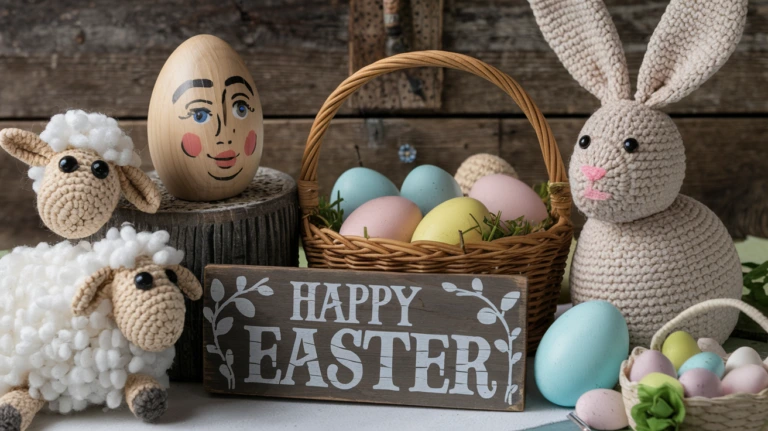 Easter decorations vintage
