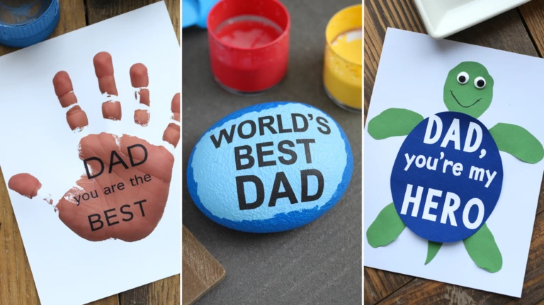 Easy Fathers Day Crafts for Kids