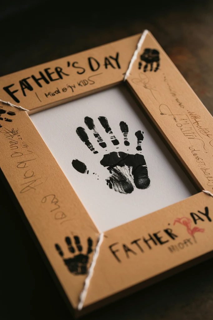 Handprint Keepsake Frame