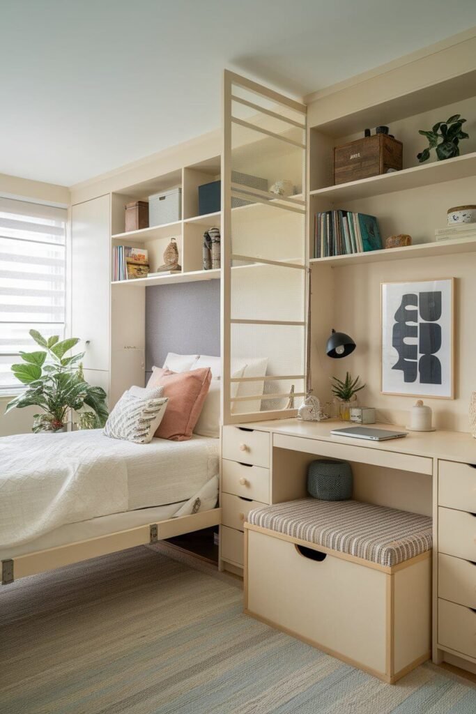 Hidden Bed, Smarter Work Area