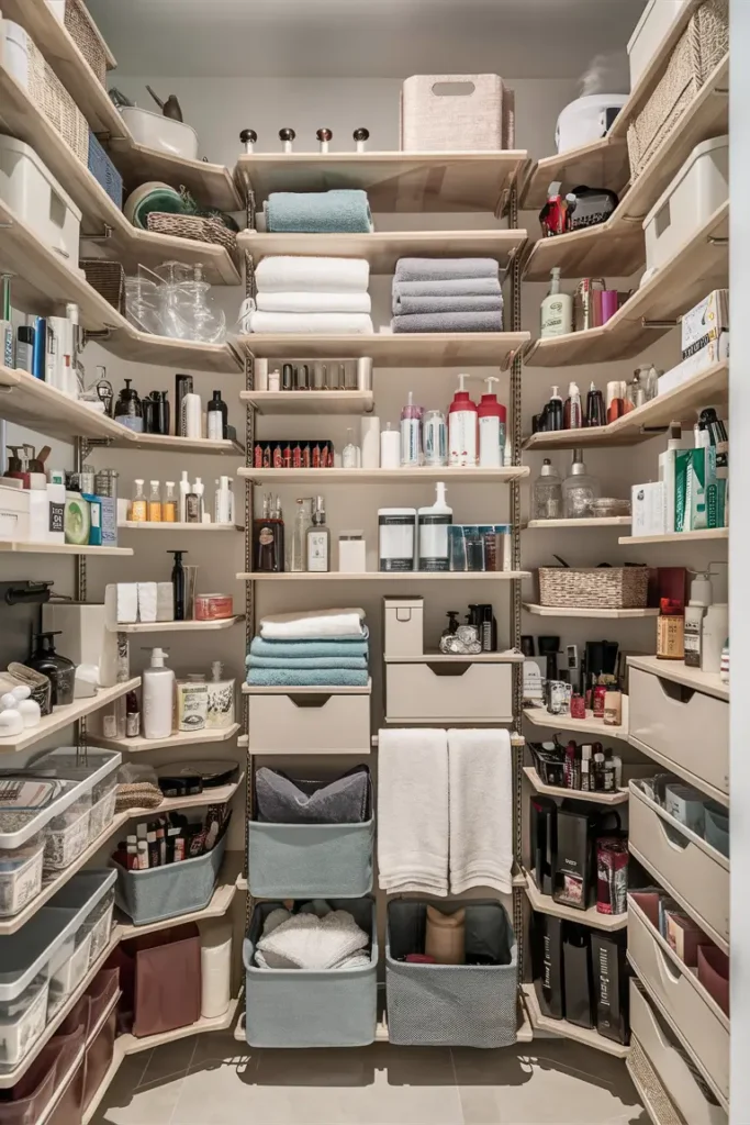 Install Adjustable Shelving
