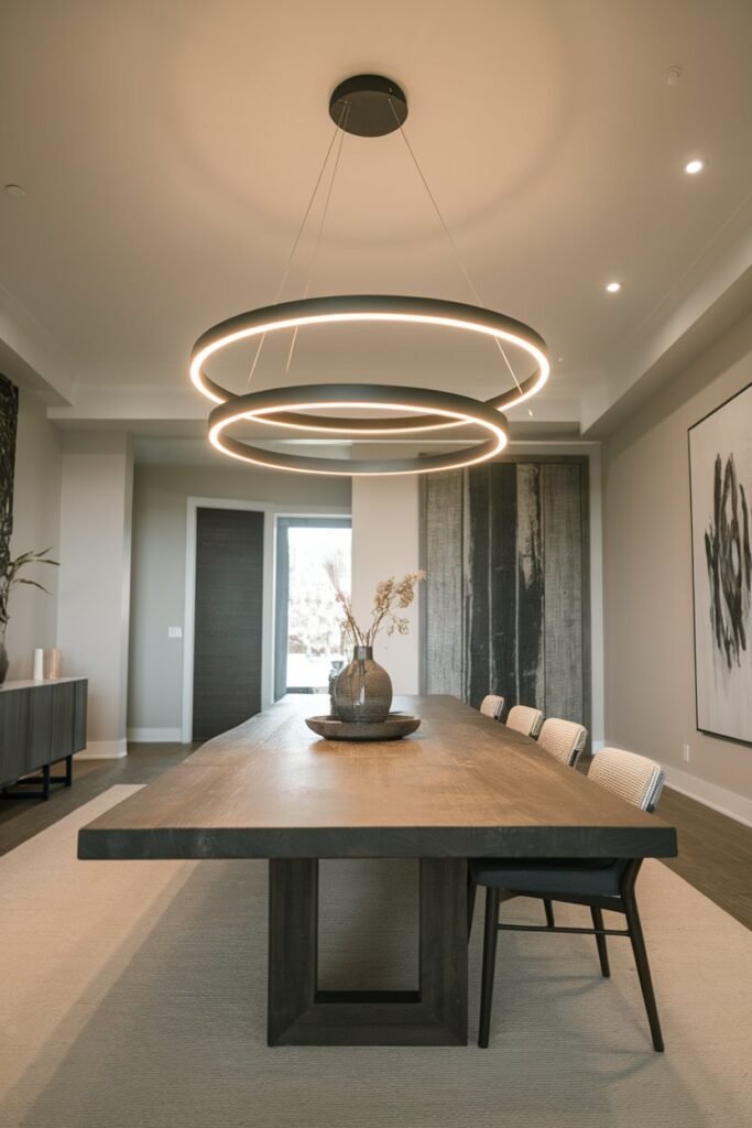 LED Ring Chandelier