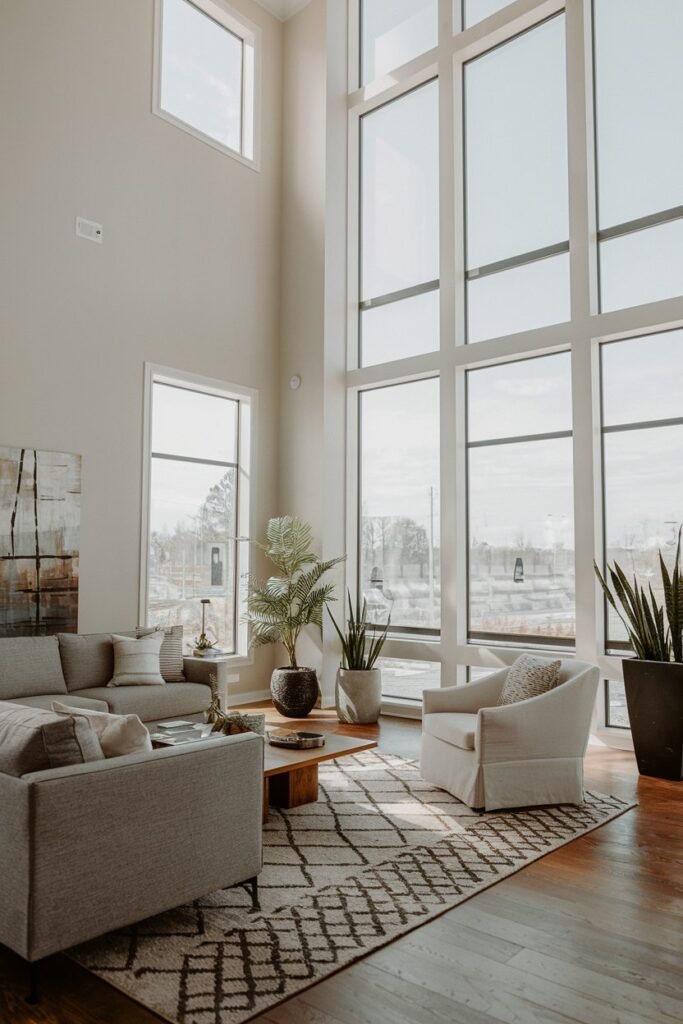 Maximize Natural Light with Floor-to-Ceiling Windows