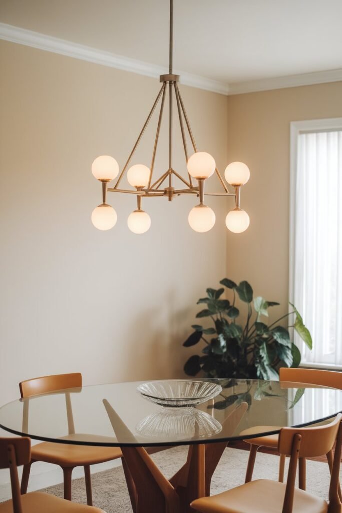 Mid-Century Modern Chandelier