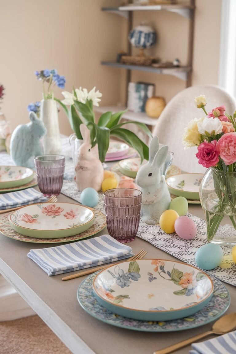 26+ Stunning Easter Table Settings to Elevate Your Holiday Decor