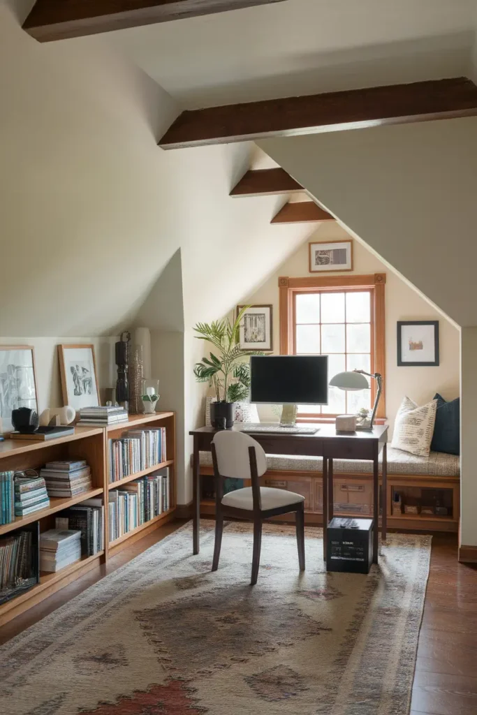 Nestled in an Attic Corner