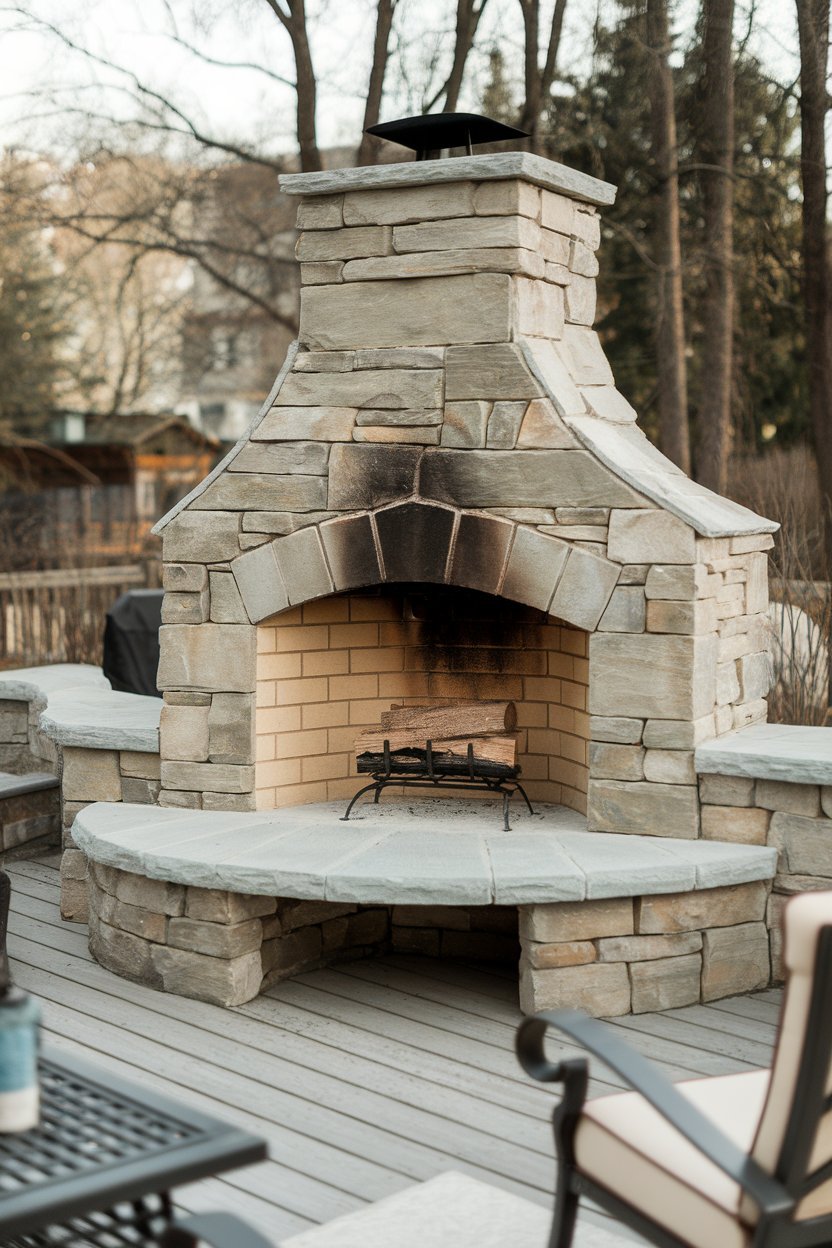 17+ Stunning Stone Fireplace Ideas for a Cozy & Elegant Home