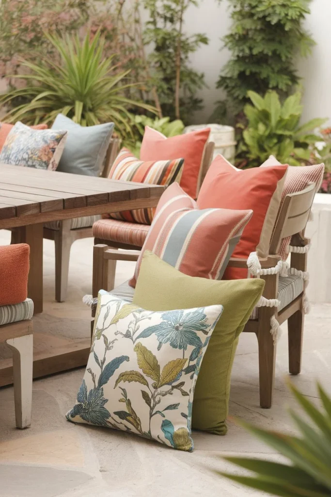 Outdoor Throw Pillows & Cushions
