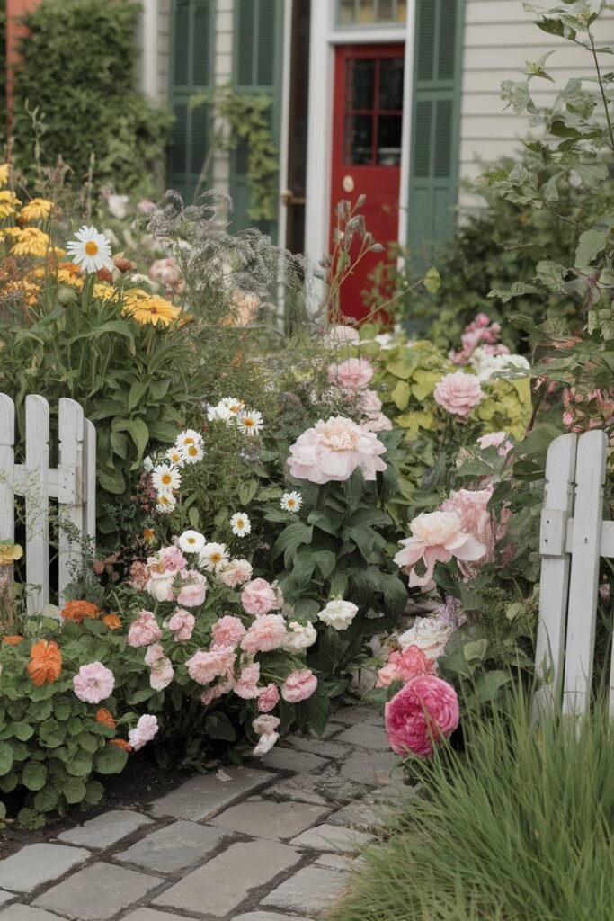 Overflowing Flower Borders